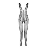 Schwarzer ouvert Bodystocking BS103 von Passion | Fesselliebe.de
