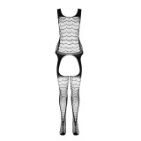 Schwarzer ouvert Bodystocking BS104 von Passion | Fesselliebe.de
