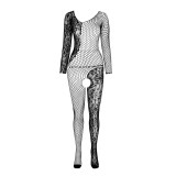 Schwarzer ouvert Bodystocking BS107 von Passion | Fesselliebe.de