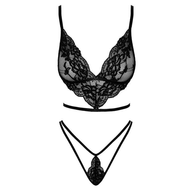 KISS240 zweiteiliges Set aus Spitze von Kissable | Fesselliebe.de