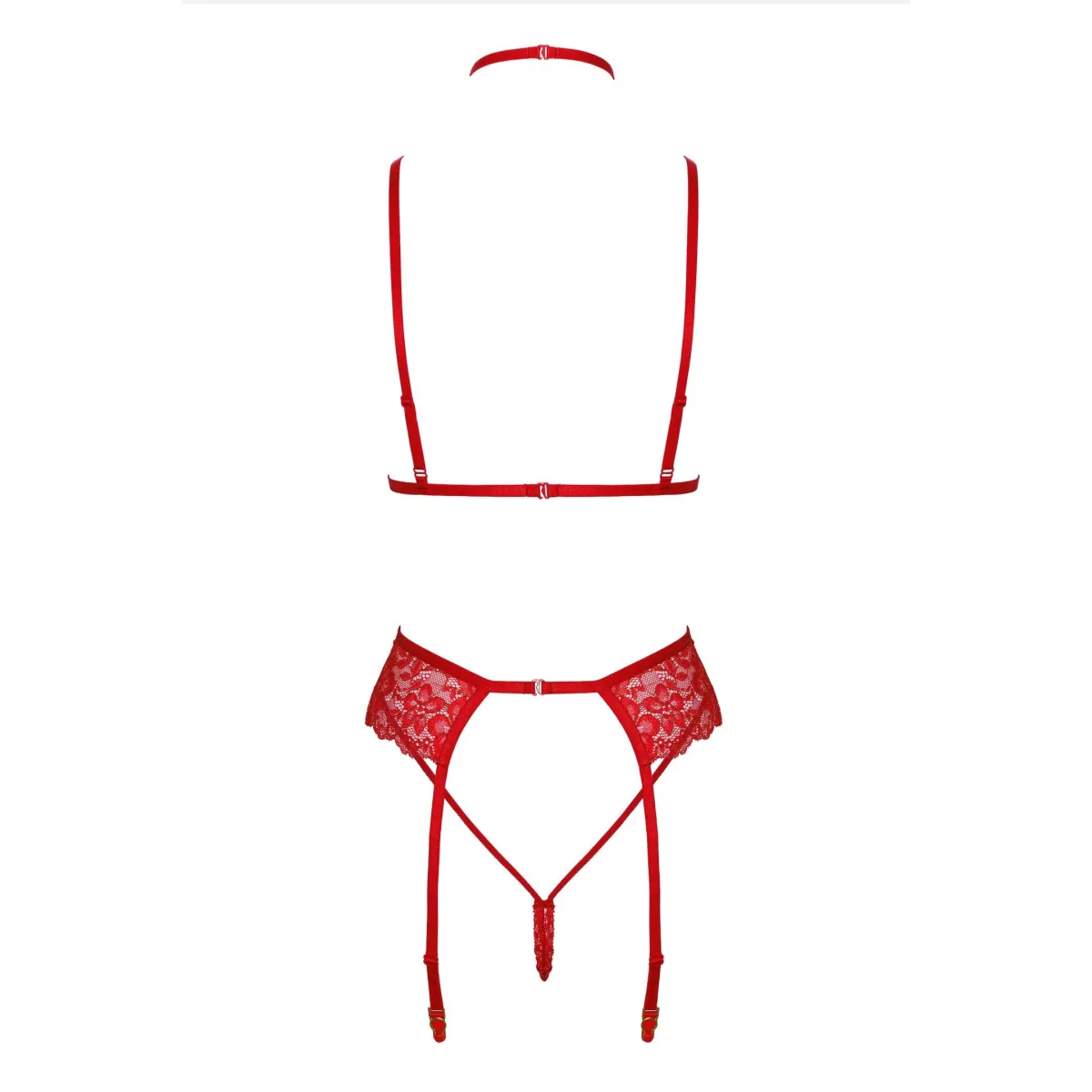 KISS243 5-teiliges Set aus Spitze von Kissable | Fesselliebe.de