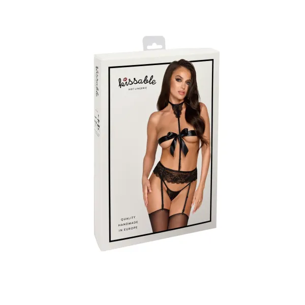 KISS244 4-teiliges Set aus Spitze von Kissable | Fesselliebe.de