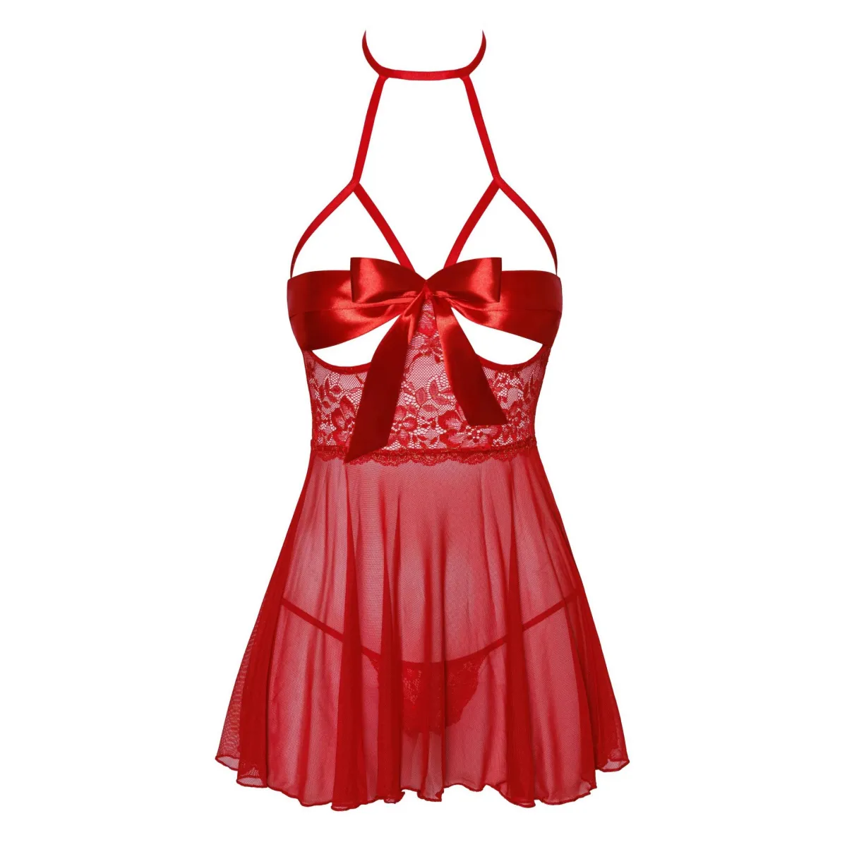 KISS247 Negligee aus Netz und Spitze von Kissable | Fesselliebe.de