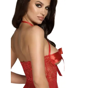 KISS247 Negligee aus Netz und Spitze von Kissable
