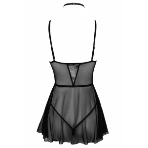 KISS249 Negligee aus Netz und Spitze von Kissable