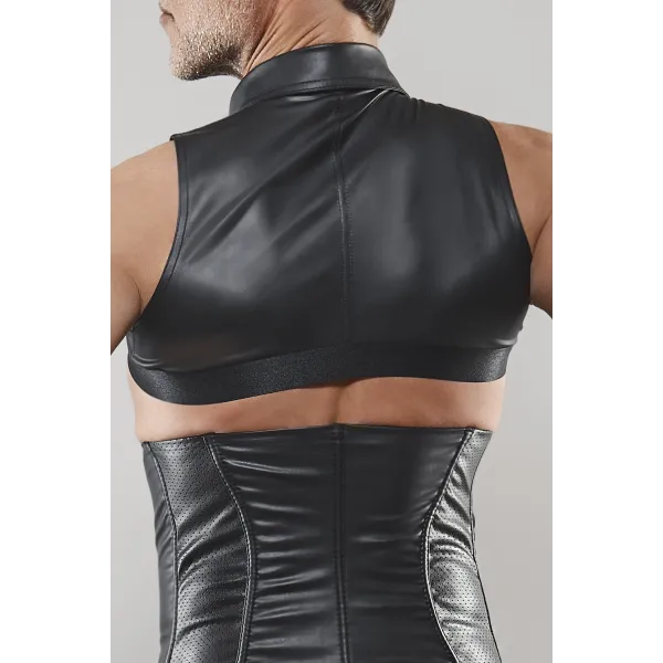 Extra kurzes Shirt BOAlvaro001 schwarz von RFP Bad Officer | Fesselliebe.de