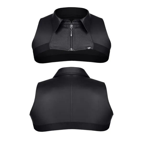 Extra kurzes Shirt BOAlvaro001 schwarz von RFP Bad Officer | Fesselliebe.de