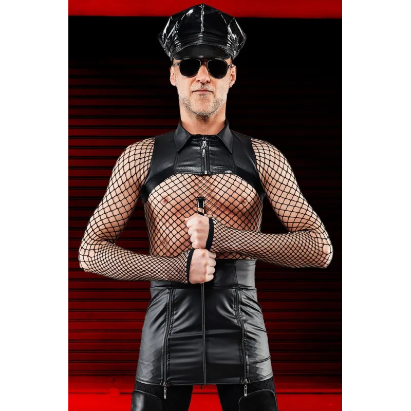 Kurzer Rock BOJorge001 schwarz von RFP Bad Officer | Fesselliebe.de