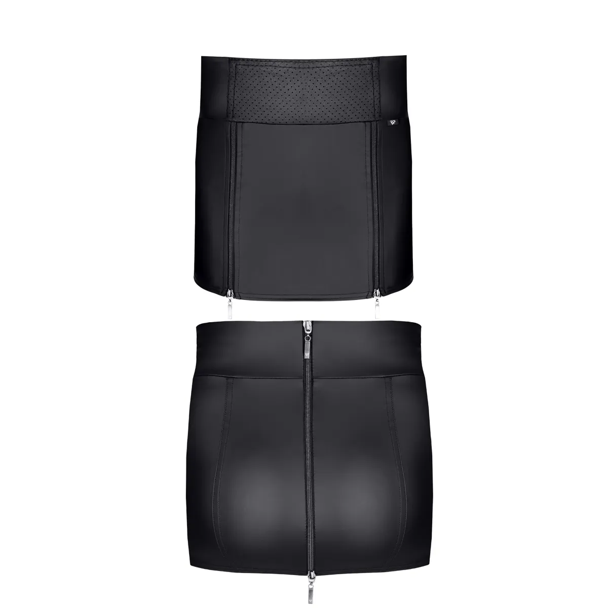 Kurzer Rock BOJorge001 schwarz von RFP Bad Officer | Fesselliebe.de