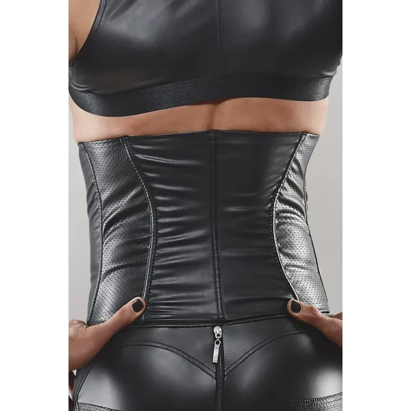 Taillencorsage BODante001 schwarz von RFP Bad Officer | Fesselliebe.de