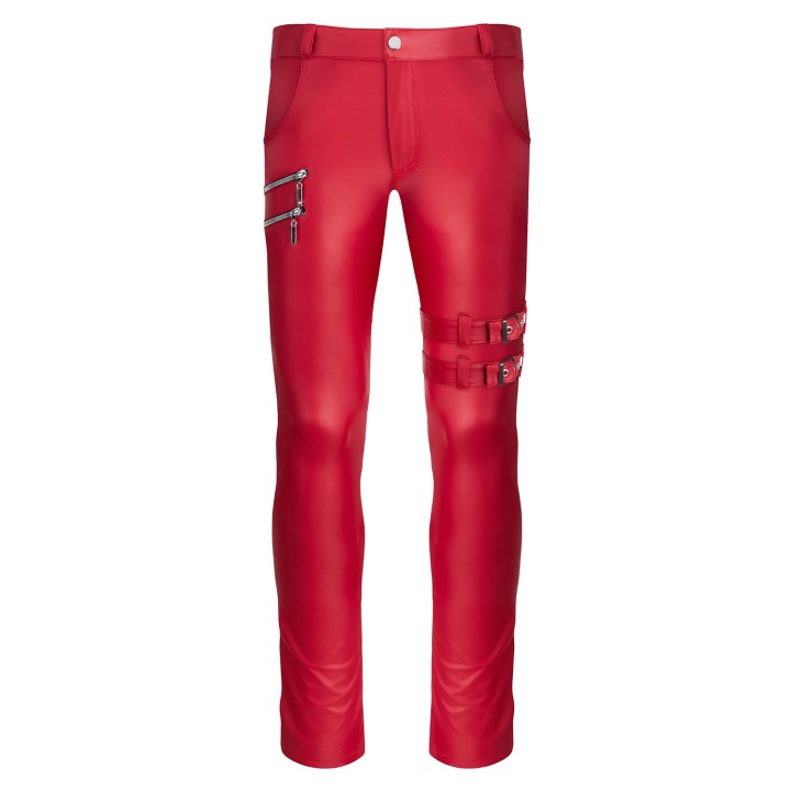 Lange Herren Hose RMTommaso002 rot von Regnes Fetish PLanet | Fesselliebe.de