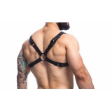 Schwarzer Brust-Harness 01 von Cut4Men | Fesselliebe.de