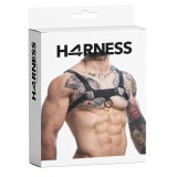 Schwarzer Brust-Harness 01 von Cut4Men | Fesselliebe.de