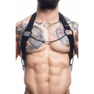 Schwarzer Brust-Harness 03 by Cut4Men | Fesselliebe.de