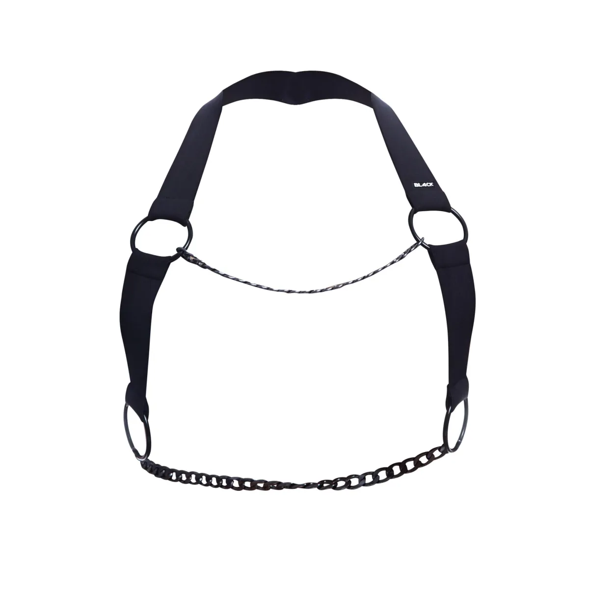 Schwarzer Brust-Harness 03 by Cut4Men | Fesselliebe.de