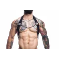 Schwarzer Brust-Harness 03 by Cut4Men