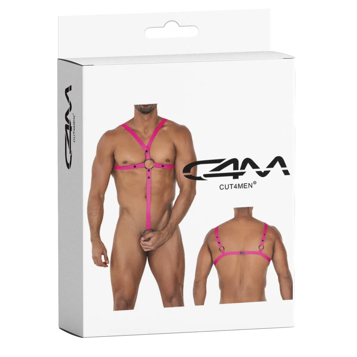 Pinker Body-Harness 04 by Cut4Men | Fesselliebe.de