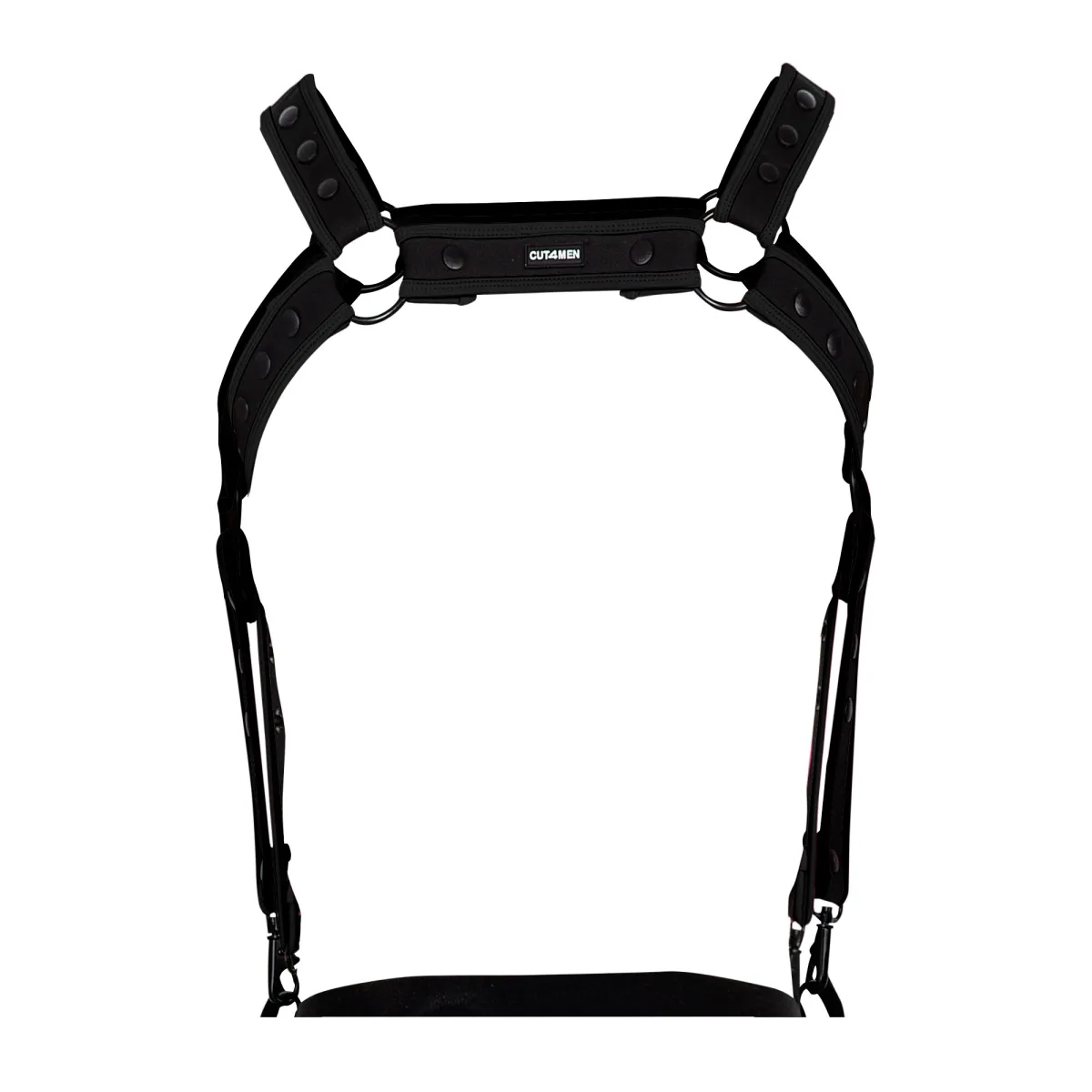 Schwarzer Brust-Harness 05 von Cut4Men | Fesselliebe.de