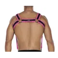 Schwarz/pinker Brust-Harness 05 von Cut4Men