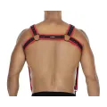 Schwarz/roter Brust-Harness 05 von Cut4Men