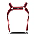 Schwarz/roter Brust-Harness 05 von Cut4Men