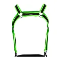Schwarz/grüner Brust-Harness 05 von Cut4Men