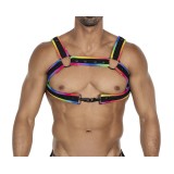 Mehrfarbiger Brust-Harness 05 von Cut4Men | Fesselliebe.de