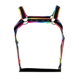 Mehrfarbiger Brust-Harness 05 von Cut4Men | Fesselliebe.de