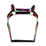 Mehrfarbiger Brust-Harness 05 von Cut4Men | Fesselliebe.de