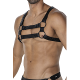Schwarzer Brust-Harness 06 von Cut4Men | Fesselliebe.de