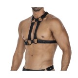Schwarzer Brust-Harness 06 von Cut4Men | Fesselliebe.de