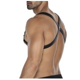 Schwarzer Brust-Harness 06 von Cut4Men | Fesselliebe.de