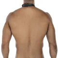 Schwarzer Body-Harness 08 von Cut4Men