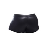 Schwarzer Wetlook Boxer BL4CK03 von Cut4Men | Fesselliebe.de