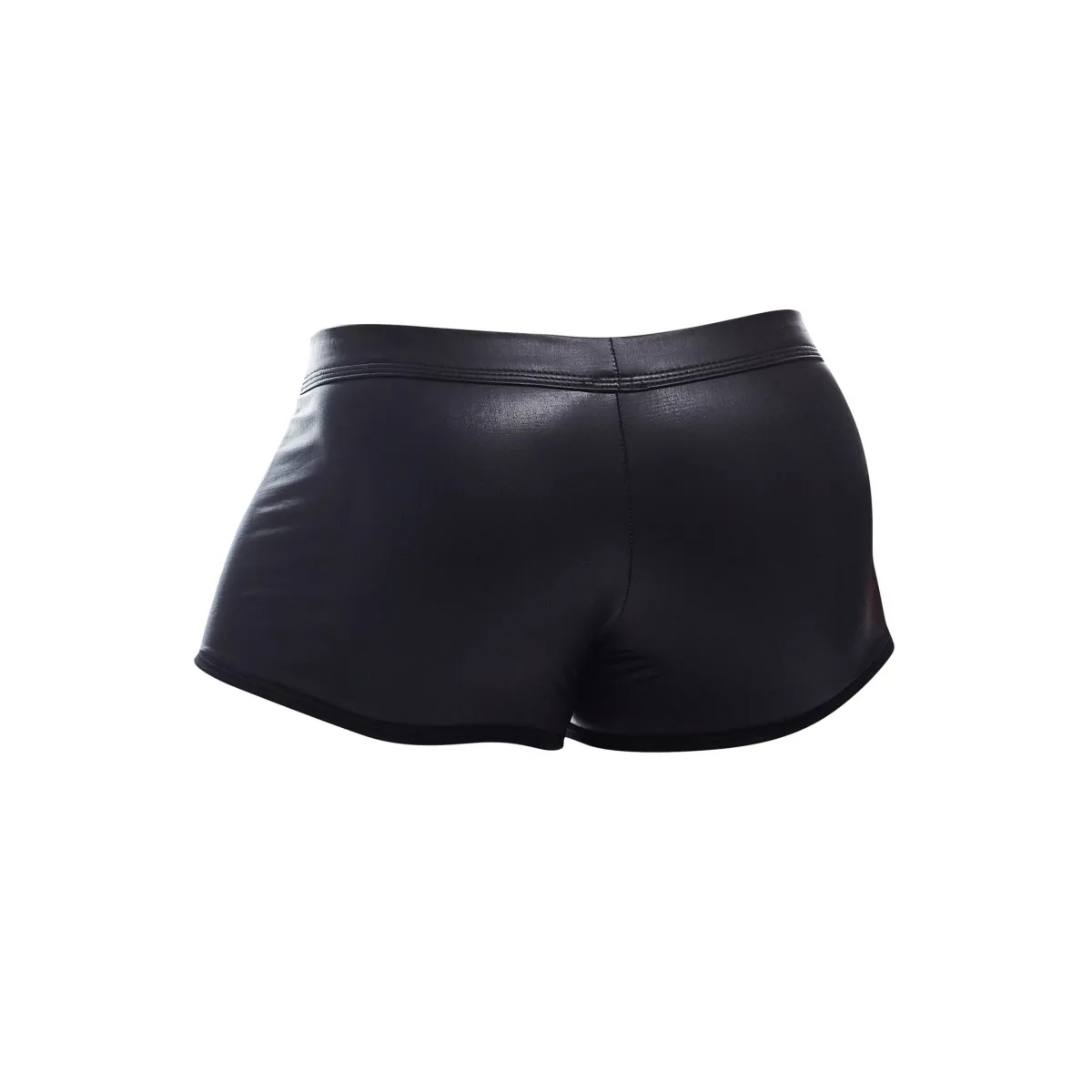 Schwarzer Wetlook Boxer BL4CK03 von Cut4Men | Fesselliebe.de