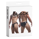 Schwarzer Wetlook Slip BL4CK04 von Cut4Men | Fesselliebe.de