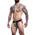 Bunter Stripe-Pride Jockstrap von Cut4Men