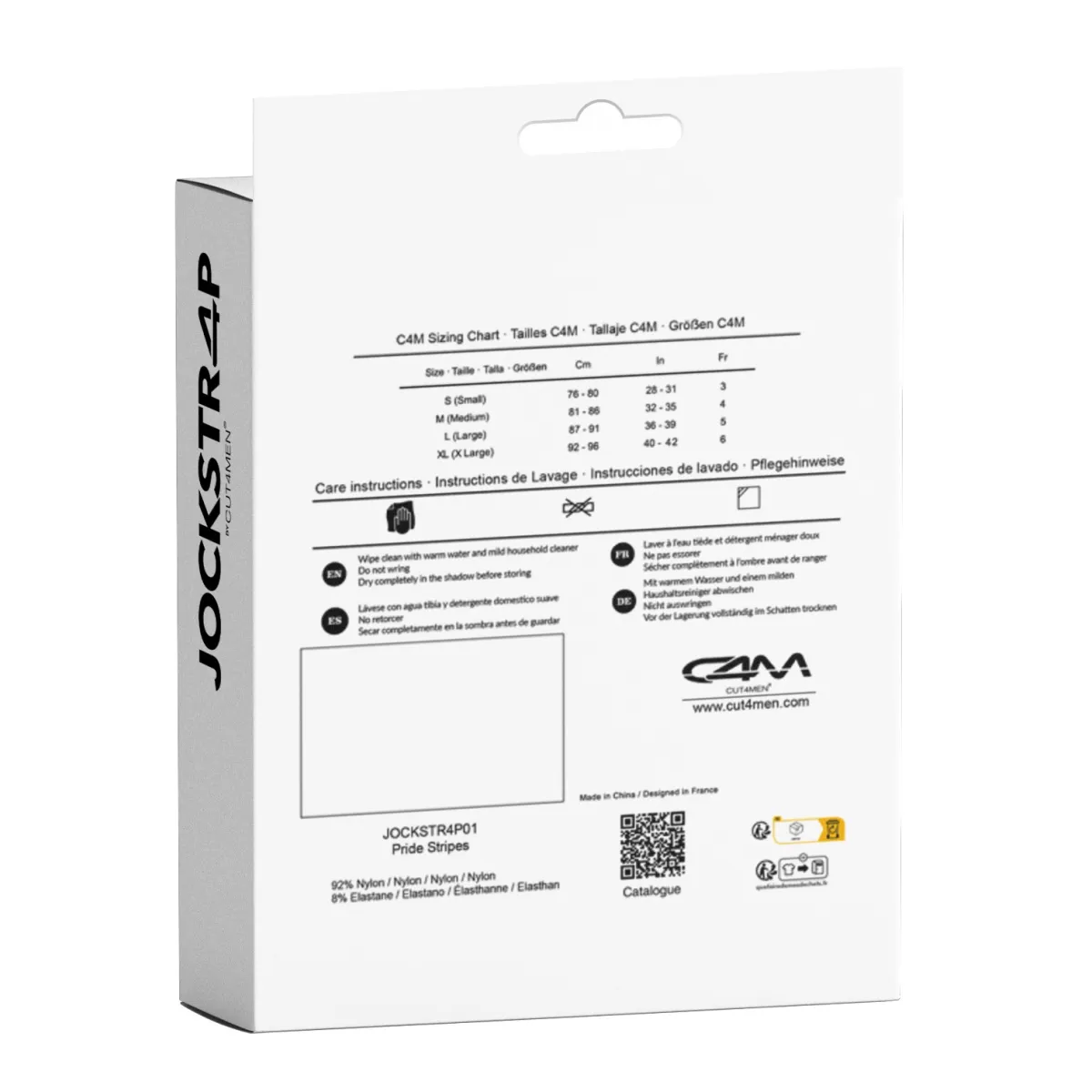 Bunter Stripe-Pride Jockstrap von Cut4Men | Fesselliebe.de