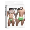 Grüner Wetlook Clip Tanga Brief EMER4LD von Cut4Men