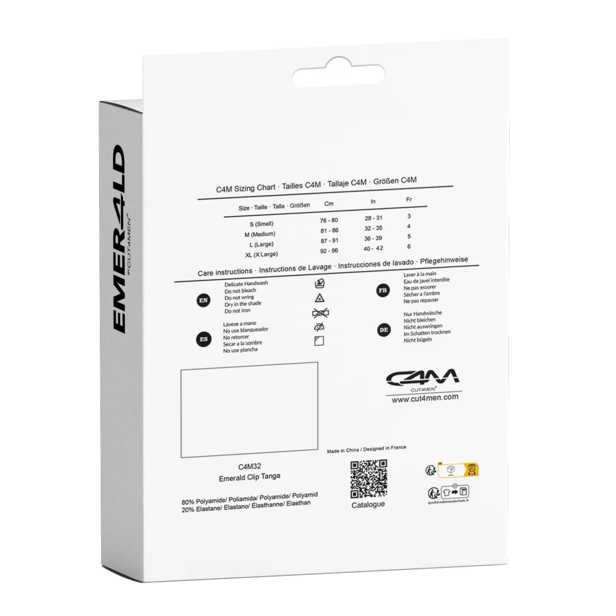 Grüner Wetlook Clip Tanga Brief EMER4LD von Cut4Men | Fesselliebe.de