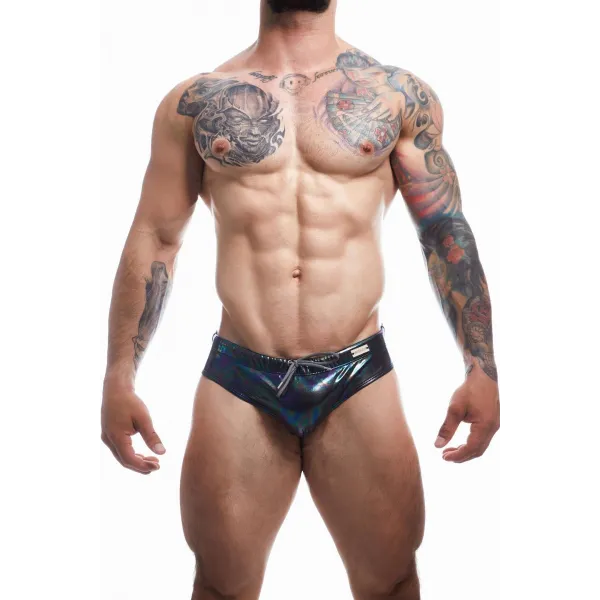 Schwarzer Badeslip Mitnight EMER4LD - | Fesselliebe.de