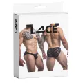 Schwarzer Bikini Bulge Slip L4CE01 von Cut4Men