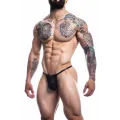 Schwarzer G-String Spitze L4CE02 von Cut4Men