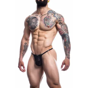Schwarzer G-String Spitze L4CE02 von Cut4Men | Fesselliebe.de