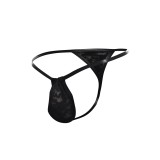 Schwarzer G-String Spitze L4CE02 von Cut4Men | Fesselliebe.de