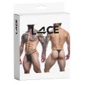 Schwarzer G-String Spitze L4CE02 von Cut4Men