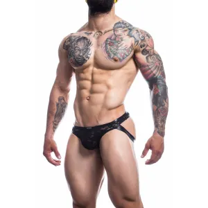 Schwarzer Jockstrap Capri L4CE04 von Cut4Men | Fesselliebe.de