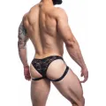 Schwarzer Jockstrap Capri L4CE04 von Cut4Men