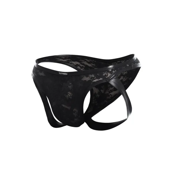 Schwarzer Jockstrap Capri L4CE04 von Cut4Men | Fesselliebe.de