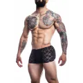 Schwarzer Trunk Boxer Shorts L4CE05 von Cut4Men